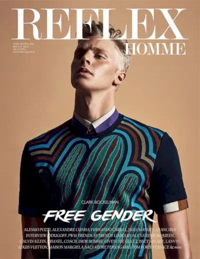 Clark Bockelman Rocks Grafické výtlačky pre Reflex Homme Cover Story