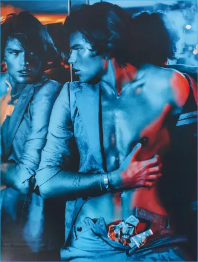 Jordan Barrett fotografato da Christian Oita per la rivista Wonderland.