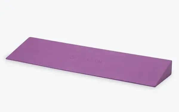 Gaiam yoga wedge in purple