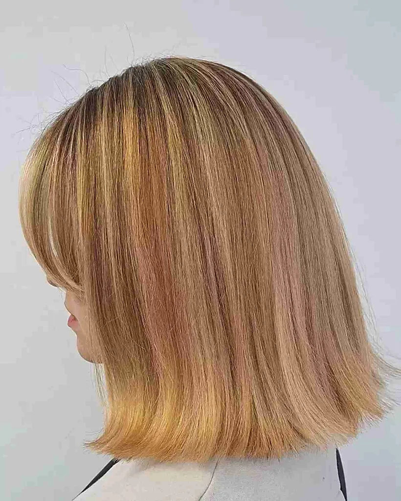 Večtonski lasje do ramen' title=