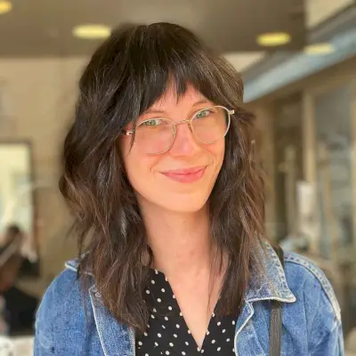 Mid-Length Chop with Glasses
