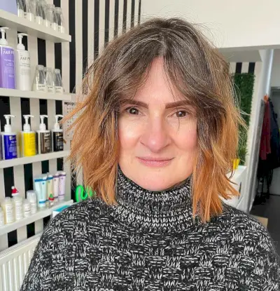 Choppy Shoulder-Length Layers