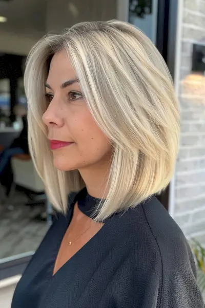 Layered lob with razored layers