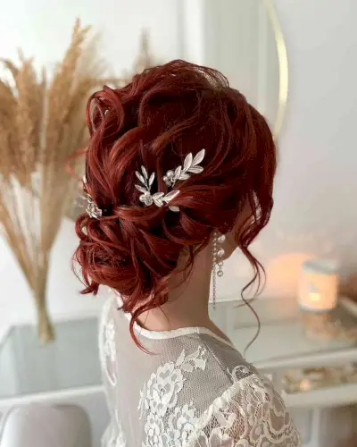 Romantic Curly Updo