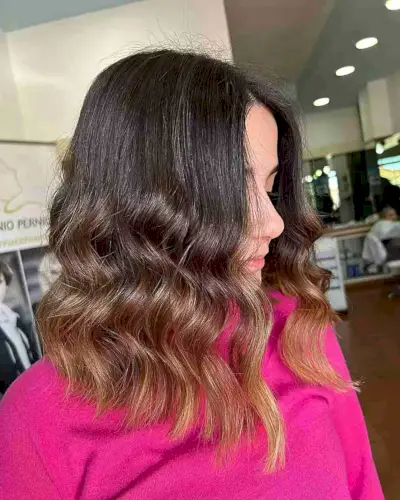 longer collarbone waves shoulder length