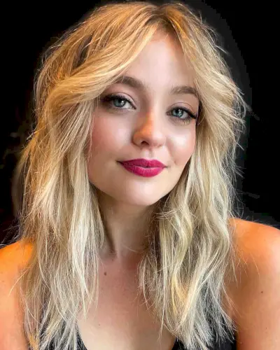 shag for medium length thin hair