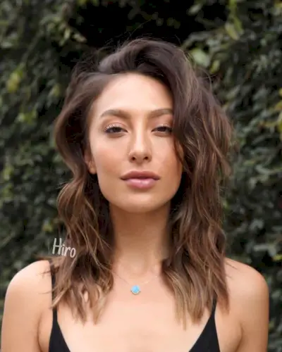 Wispy Shag with a Deep Side Part 