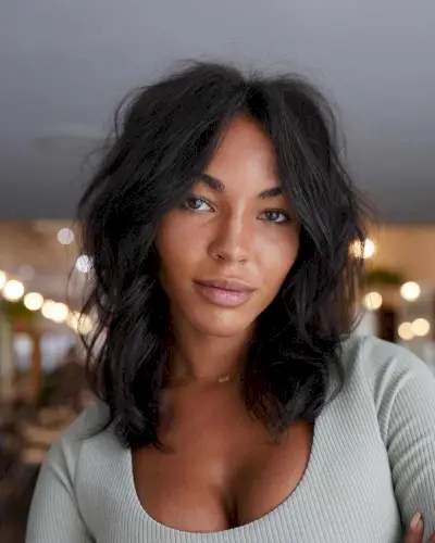 Medium Low-Maintenance Undone Texture