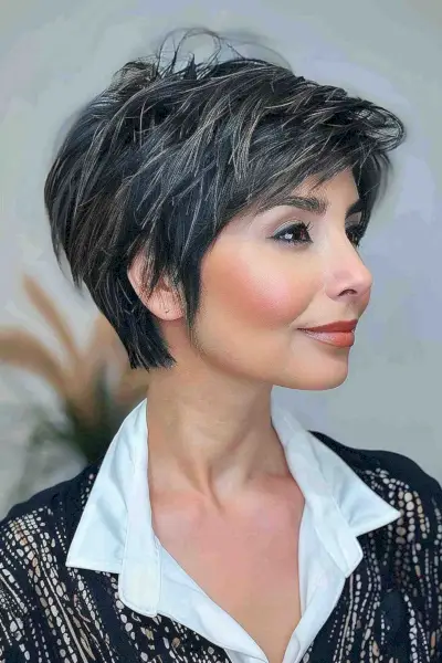 Extra Long Low-Maintenance Pixie Cut