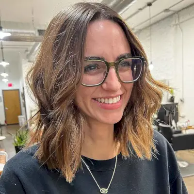 Medium-Length Hair with Long Layers