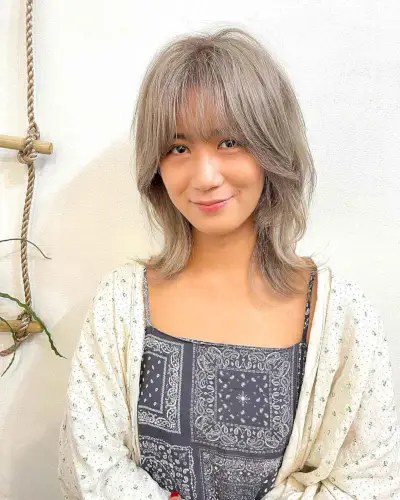 Wolf Cut with Wispy Bangs