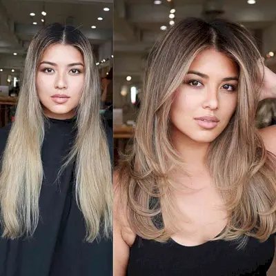 Very Soft Butterfly Haircut with Layers for Medium-Length Hair