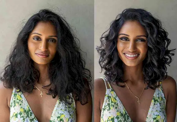 Impressive Medium Layered Curly Bob