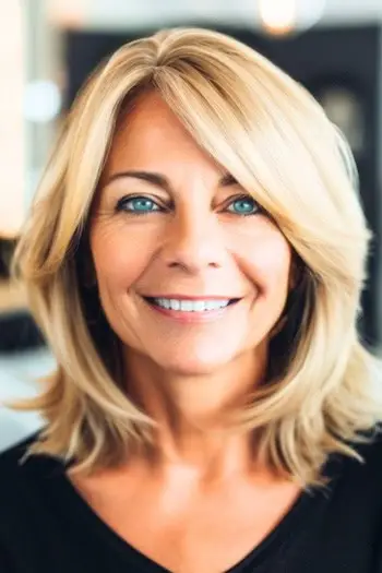 페이스 프레이밍 긴 밥 어깨 길이 이발.