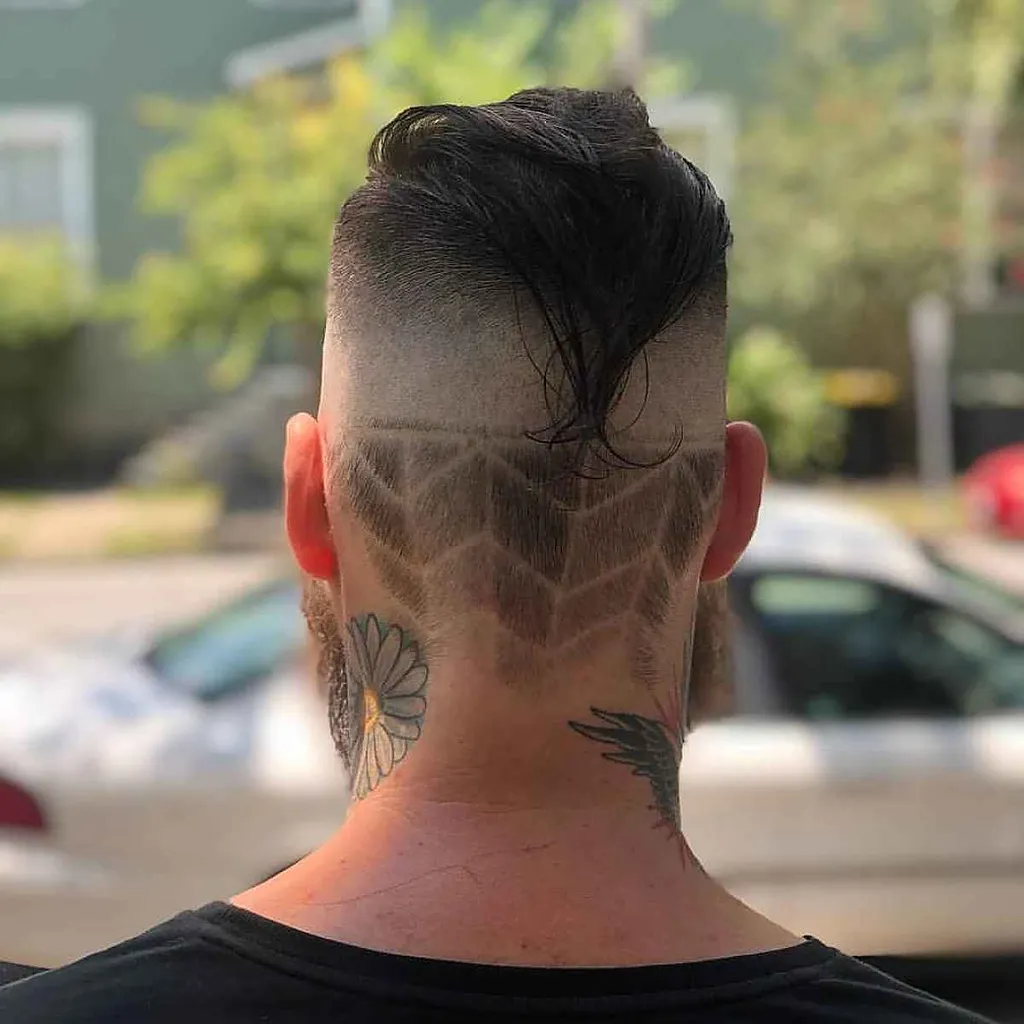 coiffure avec arches pour hommes' title=