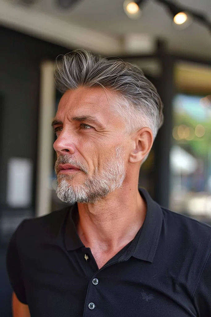 15+ knappe grijze haarlooks die mannen bezitten in 2026
