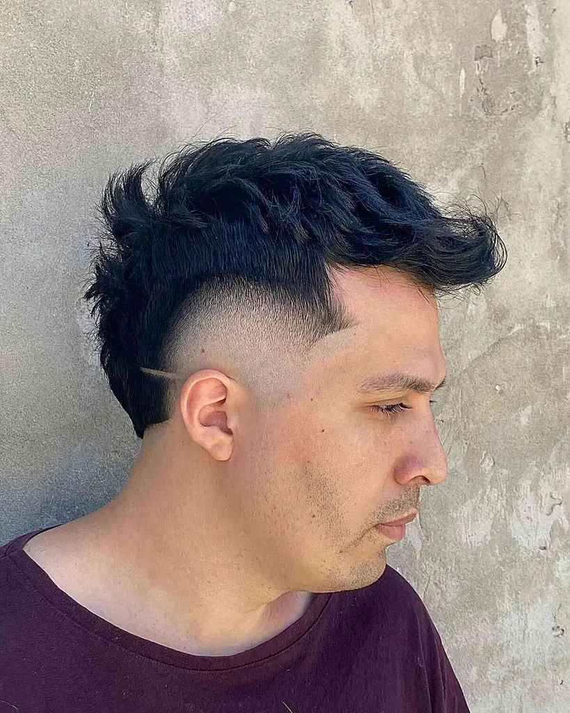 Disconnected Undercut Quiff za fante' title=