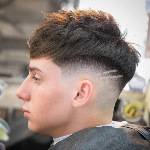 High Bald Fade' title=