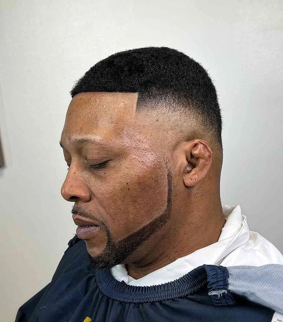 32 de idei de tunsoare la modă Bald Fade pentru bărbați chiar acum' title=