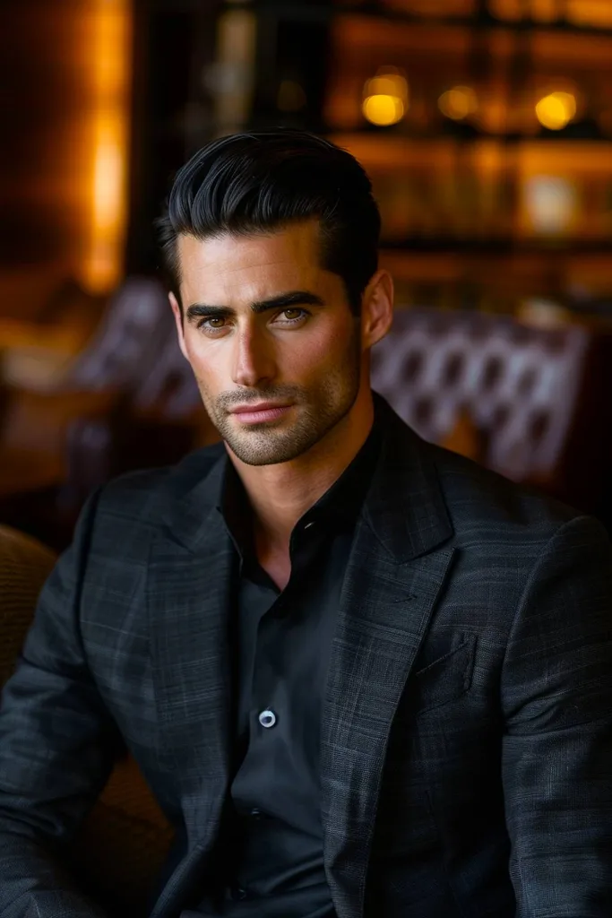 男性のためのグライドカットヘアカット' title=