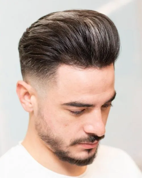 Moderna Pompadour Undercut Fade' title=