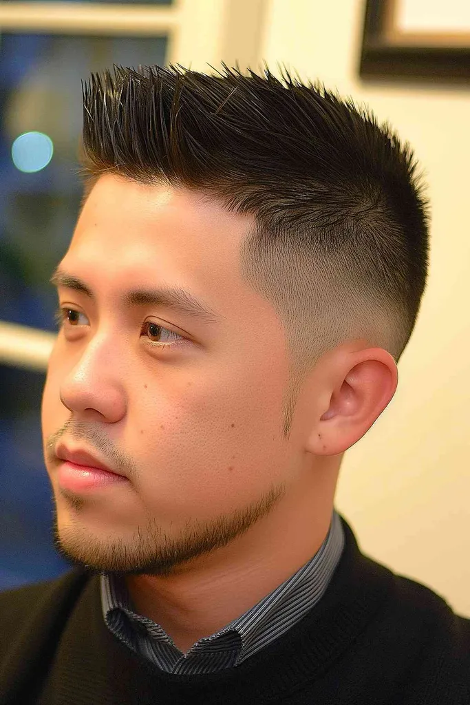 남성용 클린 크루컷' title=