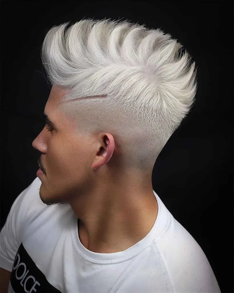 남성을 위한 현대적이고 스타일리쉬한 크루컷 헤어스타일 탑 45 (사진)' title=