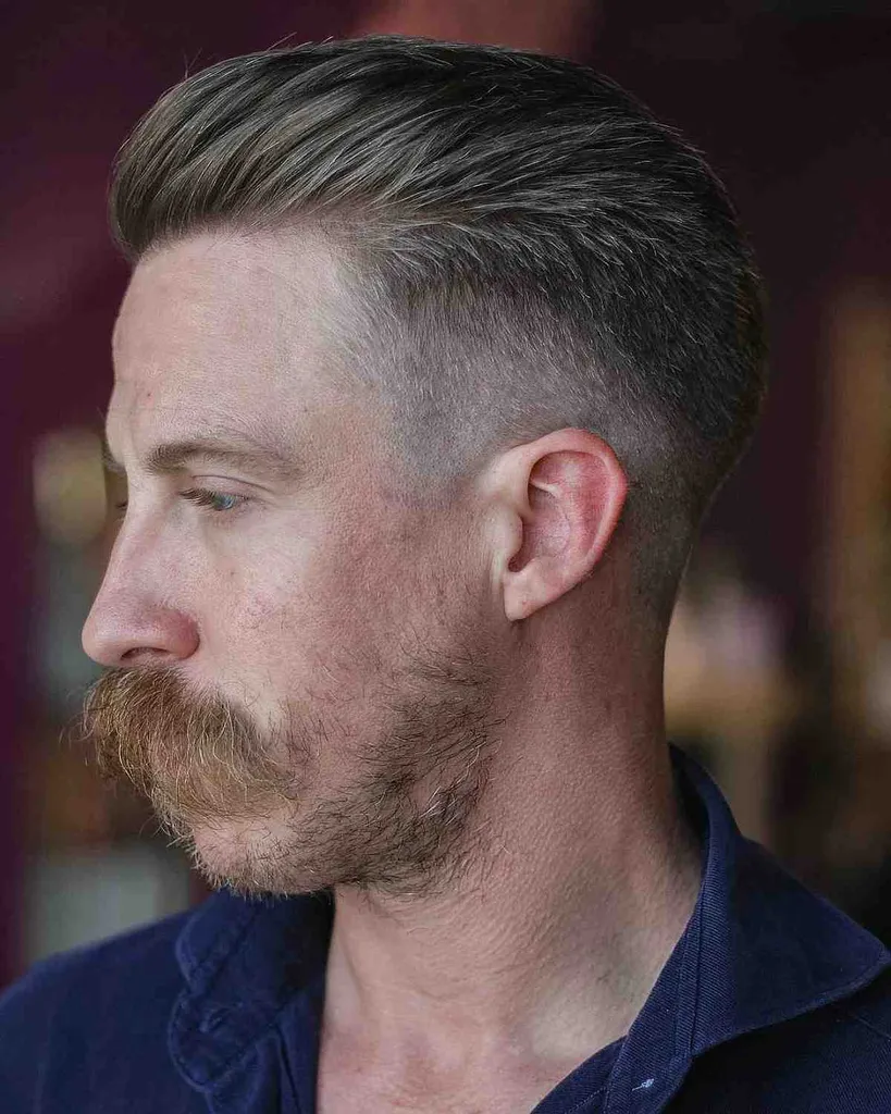 Scharfer, unterbrochener Hautverblassungsunterschnitt' title=