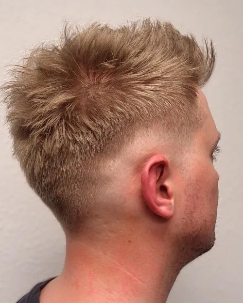 Skin Fade Faux Hawk' title=