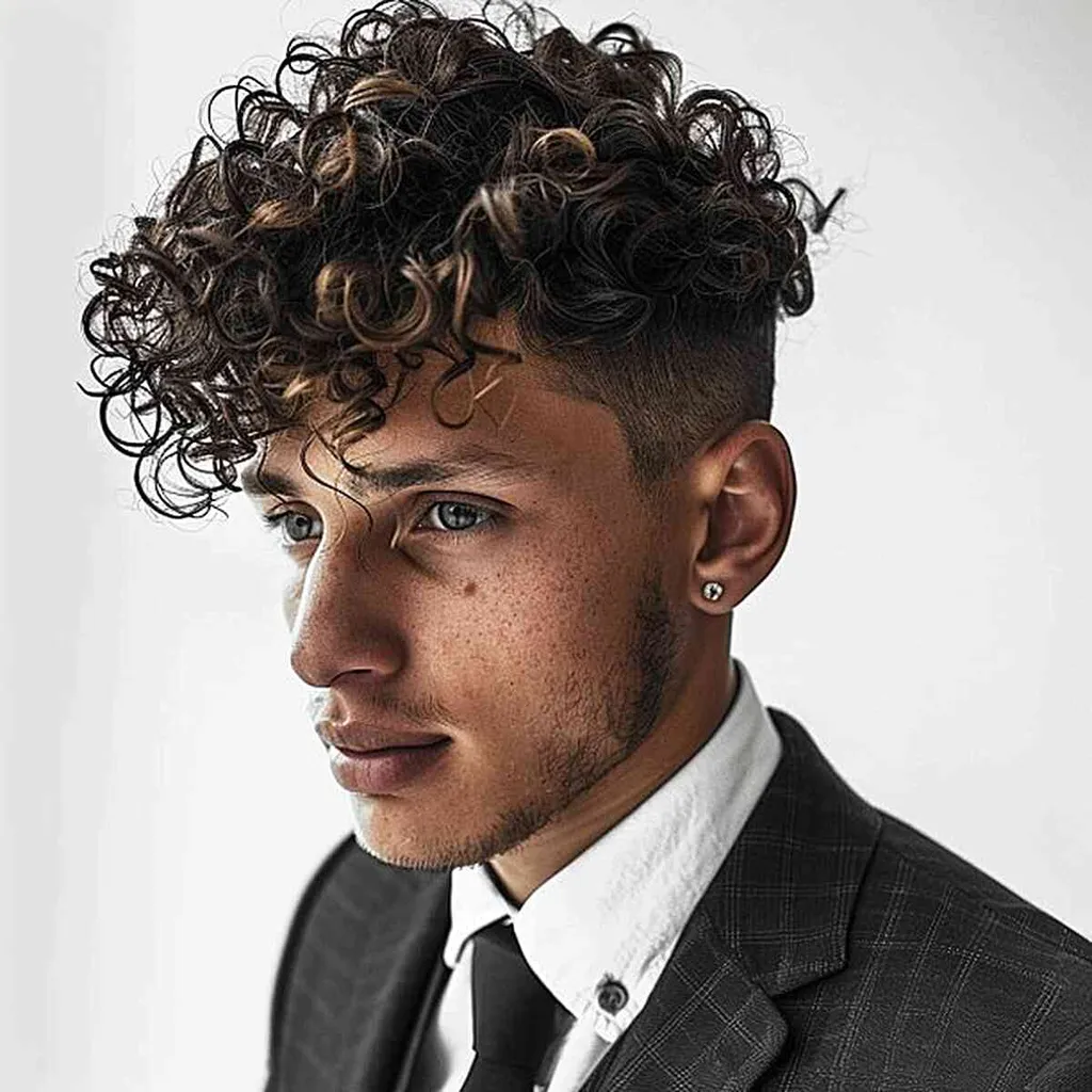 L'attaccatura dei capelli ricci della Ivy League' title=