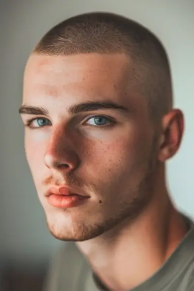 Hombres con corte de zumbido