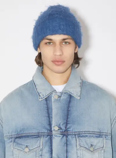 Acne Studios Ull Mohair Beanie Menn