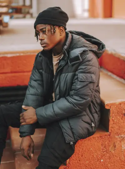 Beanie Outfit Puffer Menn