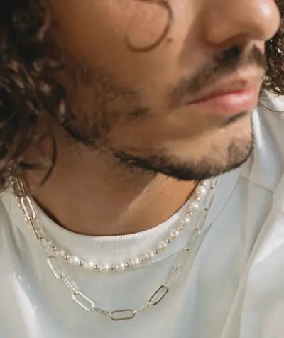 NAiiA Venetië parelketting heren