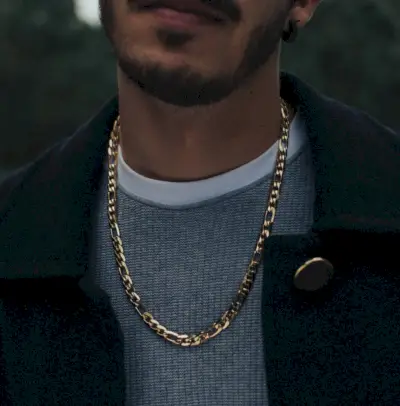 Declaração de joias masculinas