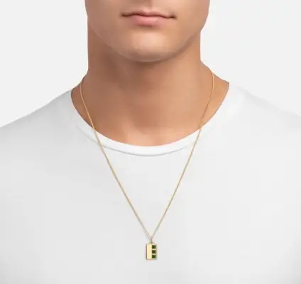 Colar com pingente de ágata Miansai Virgílio