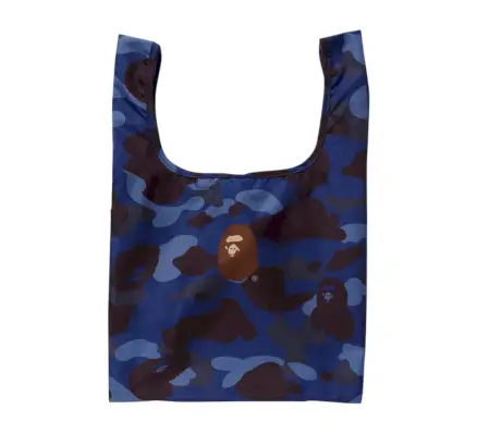 BAPE Color Camo M Sac Shopping Marine