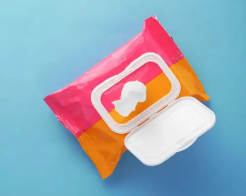 Drėgnos servetėlės ​​paplūdimio pagrindai