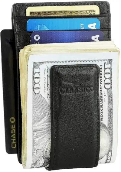 Money Clip kreditinės kortelės turėtojas