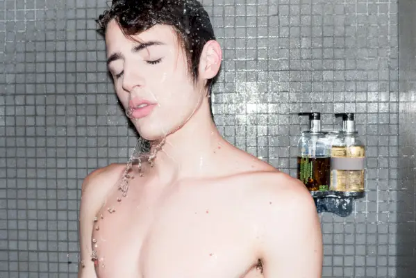 Harry Brant 2015 Servizio fotografico in palestra a torso nudo Terry Richardson 004