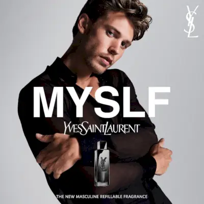 Austin Butler para YSL: Campaña de fragancias MYSLF