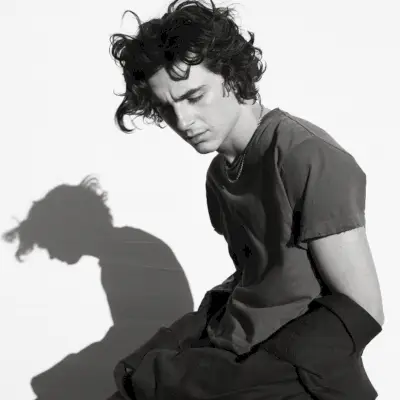 Apparso in una foto in bianco e nero, Timothée Chalamet è la nuova star della campagna pubblicitaria Bleu de Chanel.