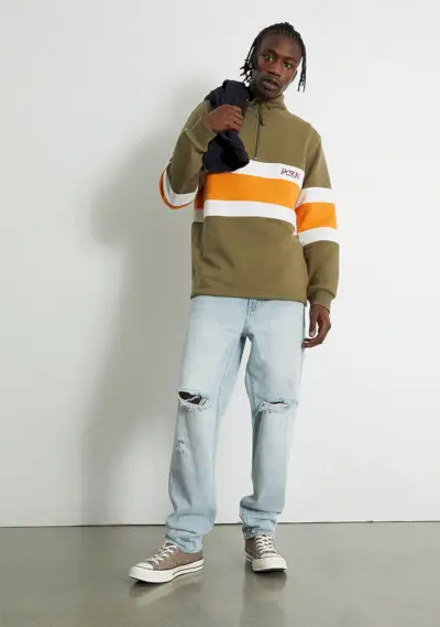 Typer av jeans Dad PacSun Eco Light Indigo