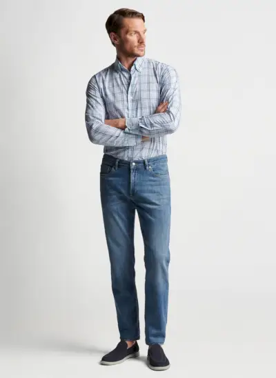 Vintage Wash 5-ficks jeans Peter Millar