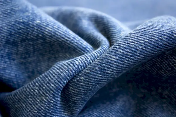Denim stoff nærbilde