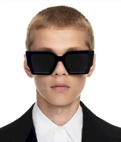 オフホワイト サングラス メンズ