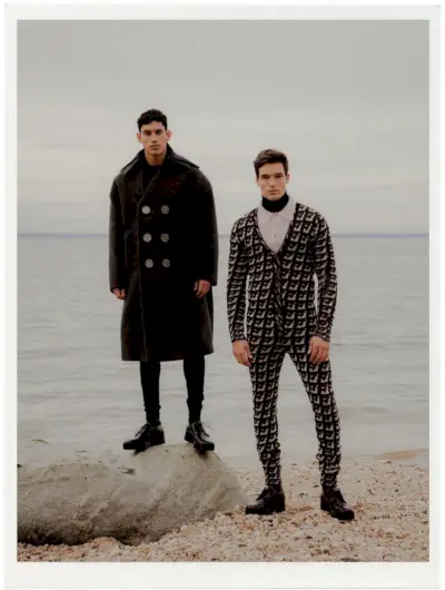 Modelos Alexis Chaparro e Mason McKenrick GQ Portugal Editorial Fashion Shoot
