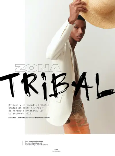Malik Sports Relaxed Shapes & Tribal Prints for GQ México
