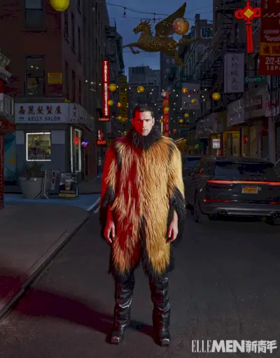 Sean OPry Elle Homens Frescos China 005