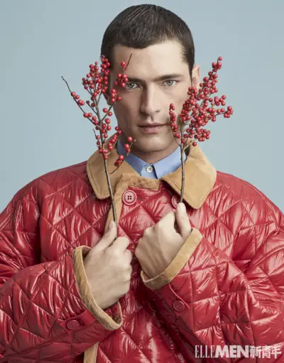 Sean OPry Elle Homens Frescos China 007